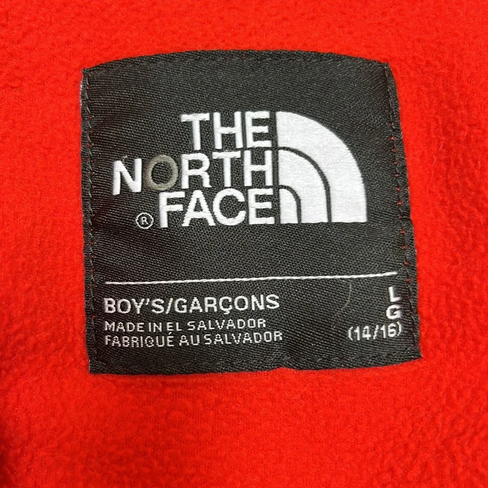 The North Face Boy’s/Garcons Full Zip Jacket Embroidered Logo Size L